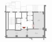 Помещение 55,2 кв.м на Косыгина